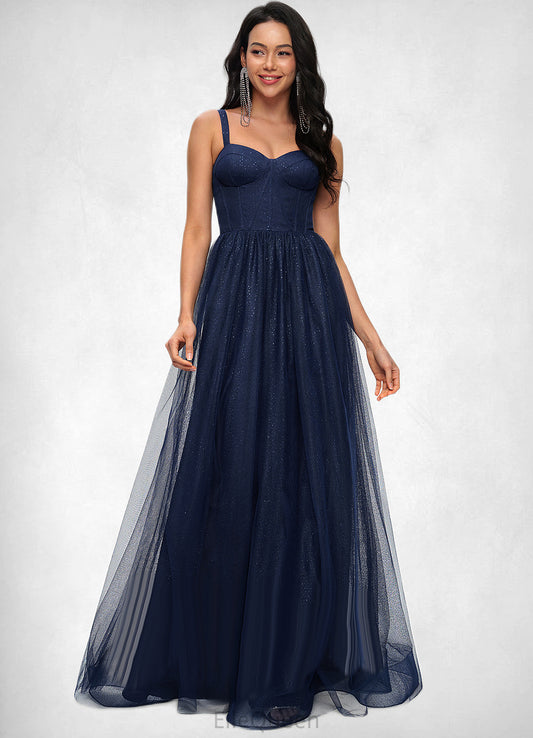 Roberta Ball-Gown/Princess Sweetheart Floor-Length Tulle Prom Dresses DGP0022198