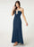 Daphne A-Line/Princess Floor Length Sleeveless Natural Waist V-Neck Bridesmaid Dresses