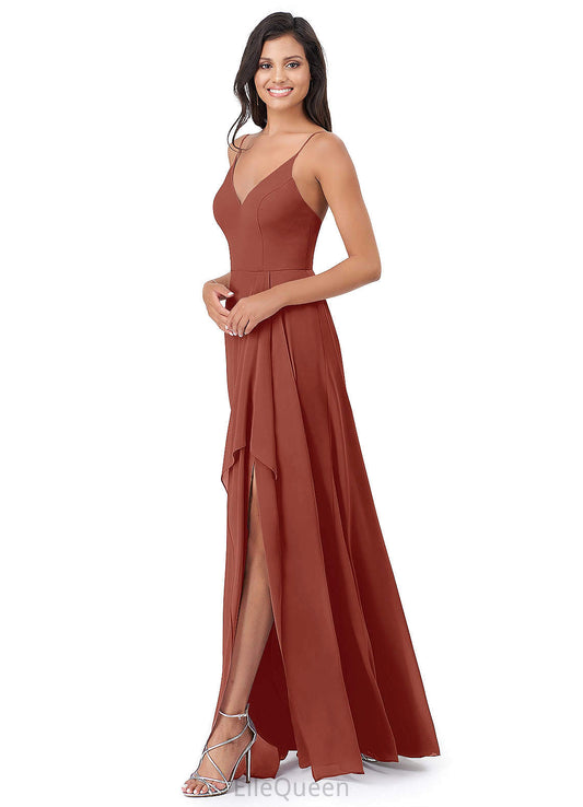 Carolina Straps A-Line/Princess Sleeveless Natural Waist Knee Length Bridesmaid Dresses