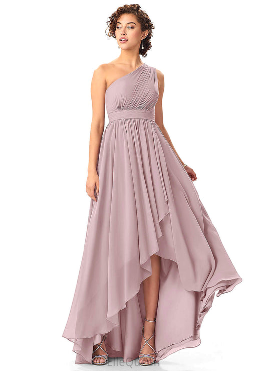 Mariela A-Line/Princess Floor Length Sleeveless Natural Waist Scoop Bridesmaid Dresses