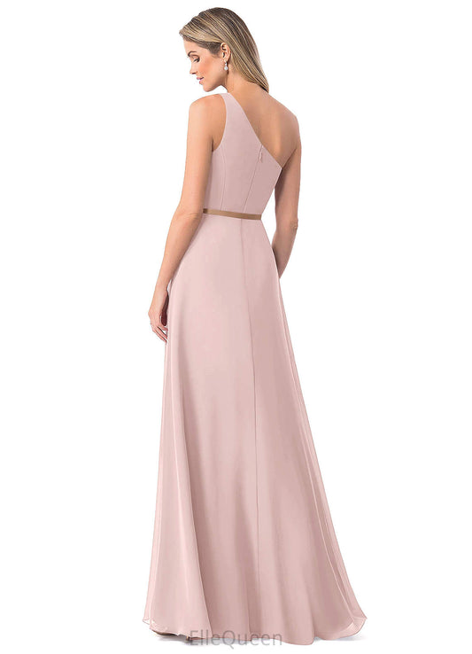 Addison Sleeveless Natural Waist Floor Length Straps A-Line/Princess Bridesmaid Dresses
