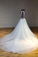 Simple Halter Court Train Tulle Wedding Dresses A Line Sleeveless Bridal SRSP5QM4JP3