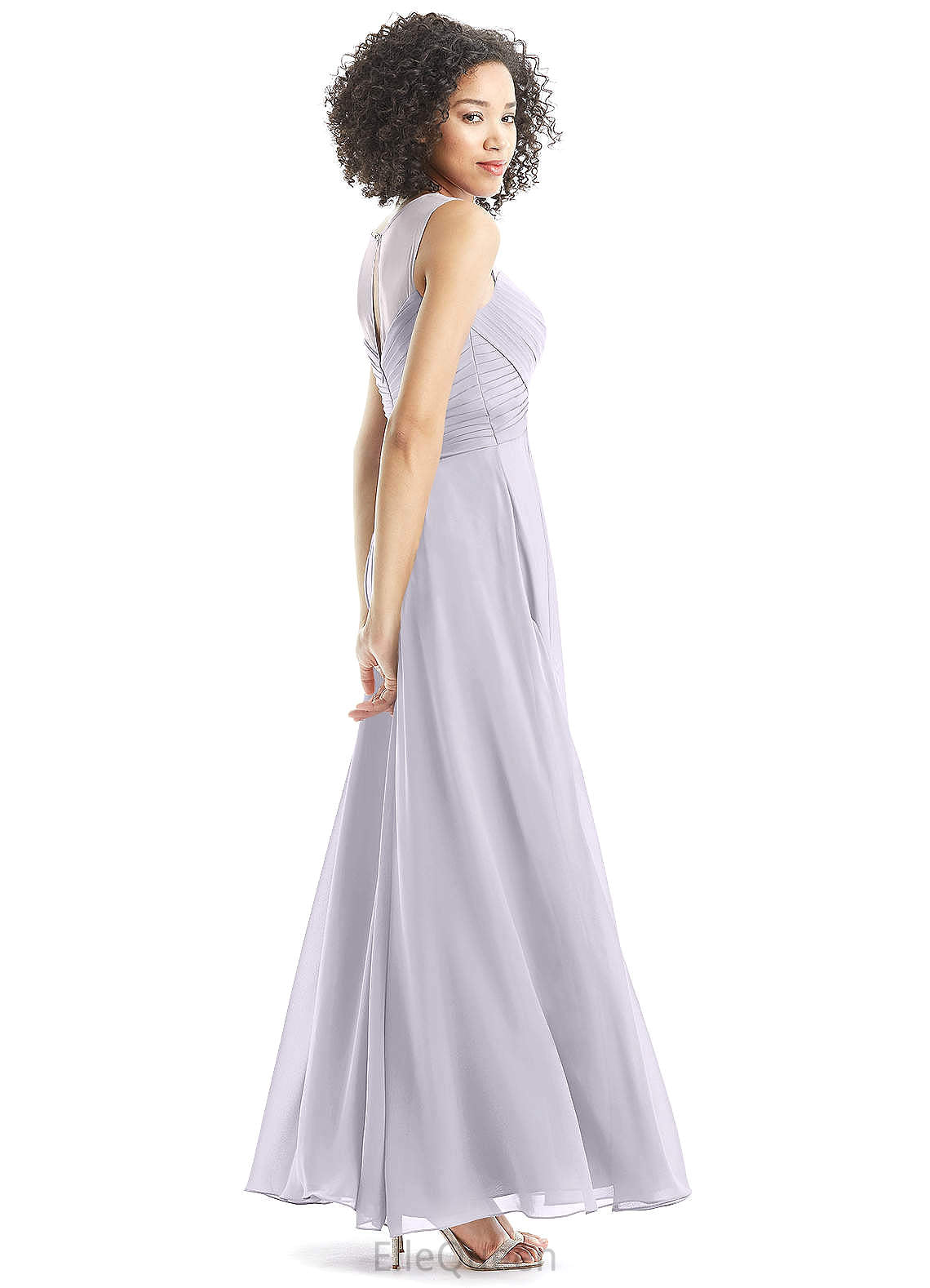 Katrina Off The Shoulder Spandex Sleeveless Trumpet/Mermaid Natural Waist Floor Length Bridesmaid Dresses