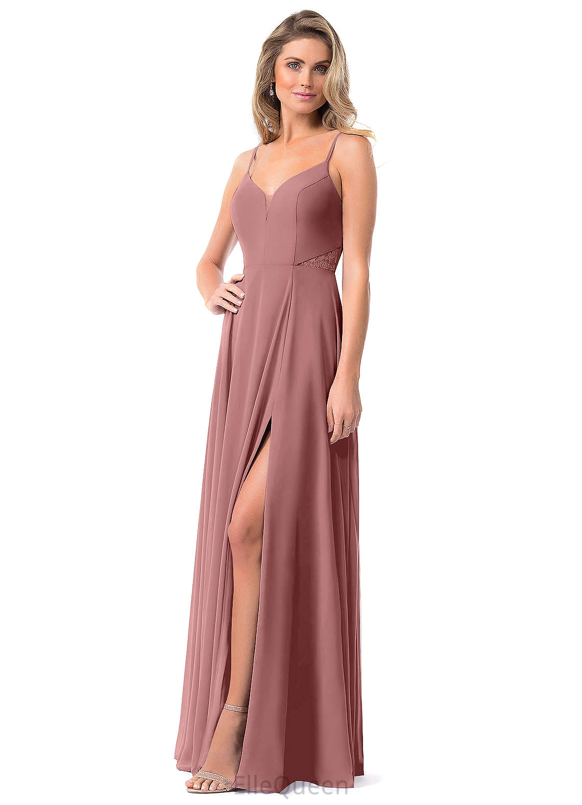 Jayleen Trumpet/Mermaid Spandex Sleeveless Natural Waist Floor Length Off The Shoulder Bridesmaid Dresses