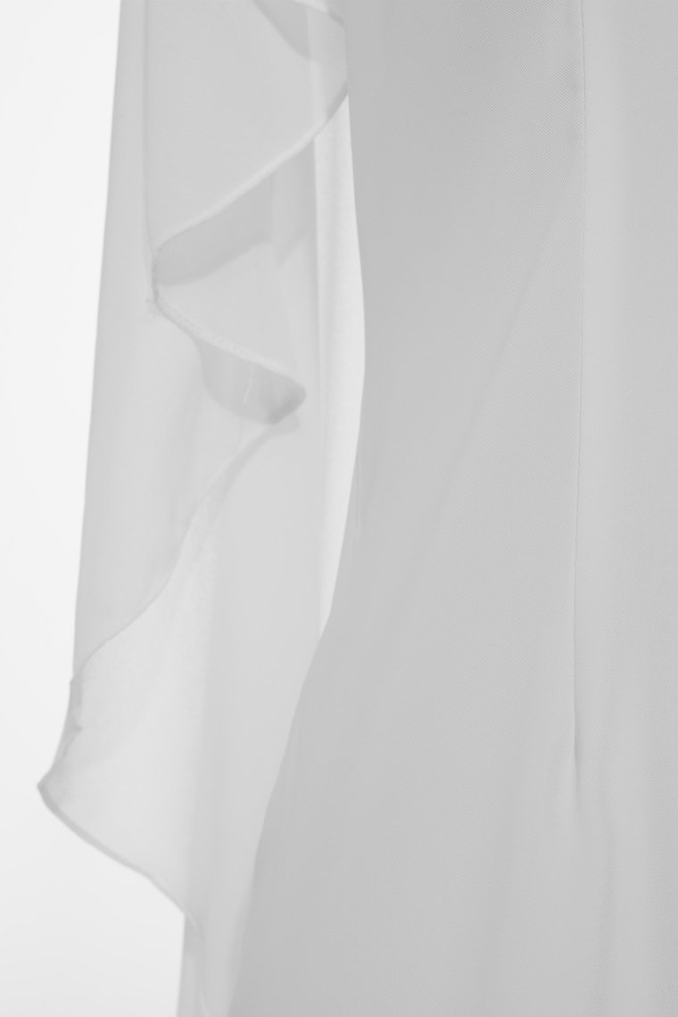 Sheath Polyester Prom Dresses Knee Length