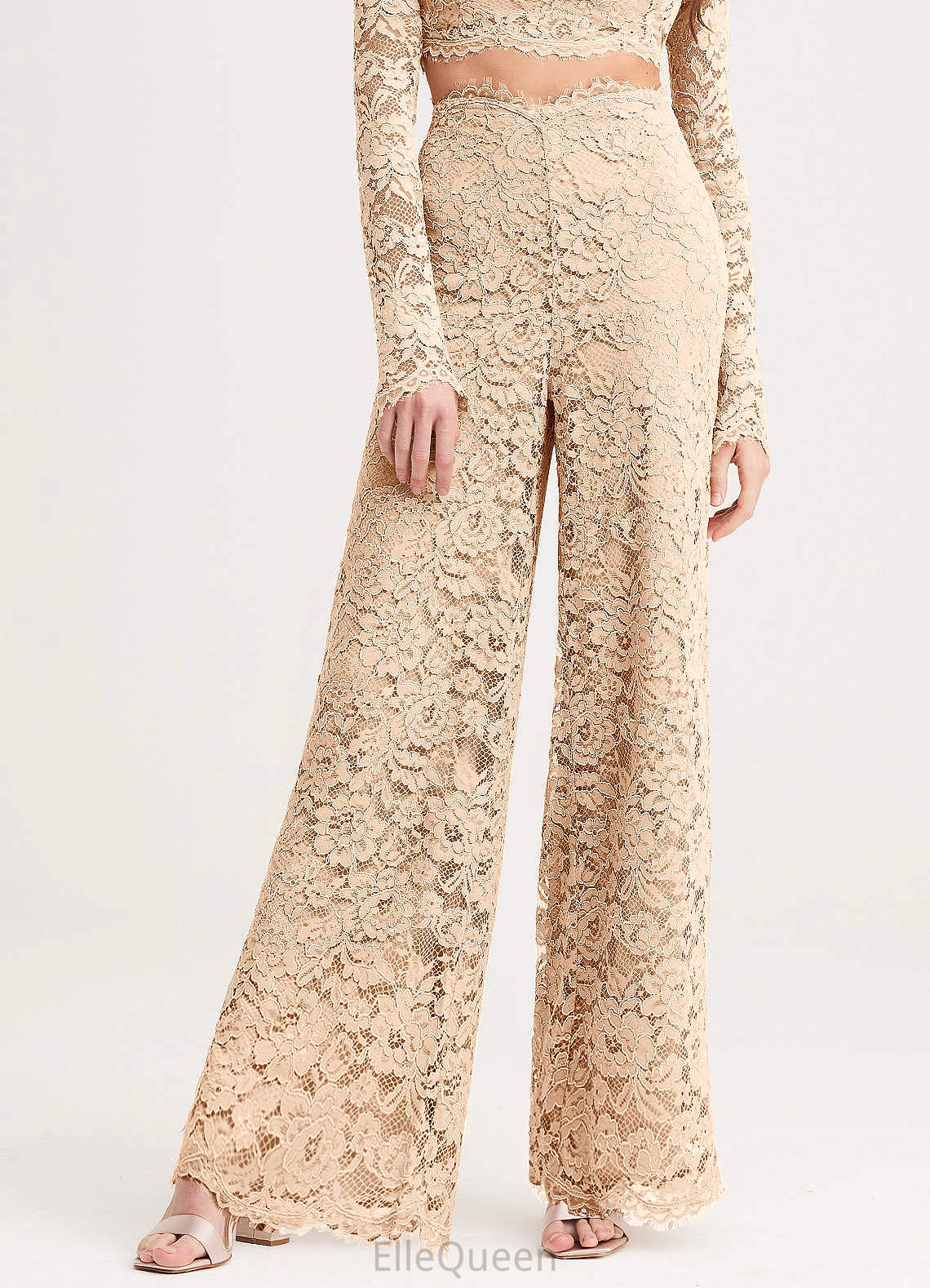 Leslie A-Line/Princess V-Neck Sleeveless Floor Length Natural Waist Bridesmaid Dresses