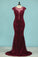 2024 Scoop Mother Of The Bride Dresses Tulle With Applique Mermaid