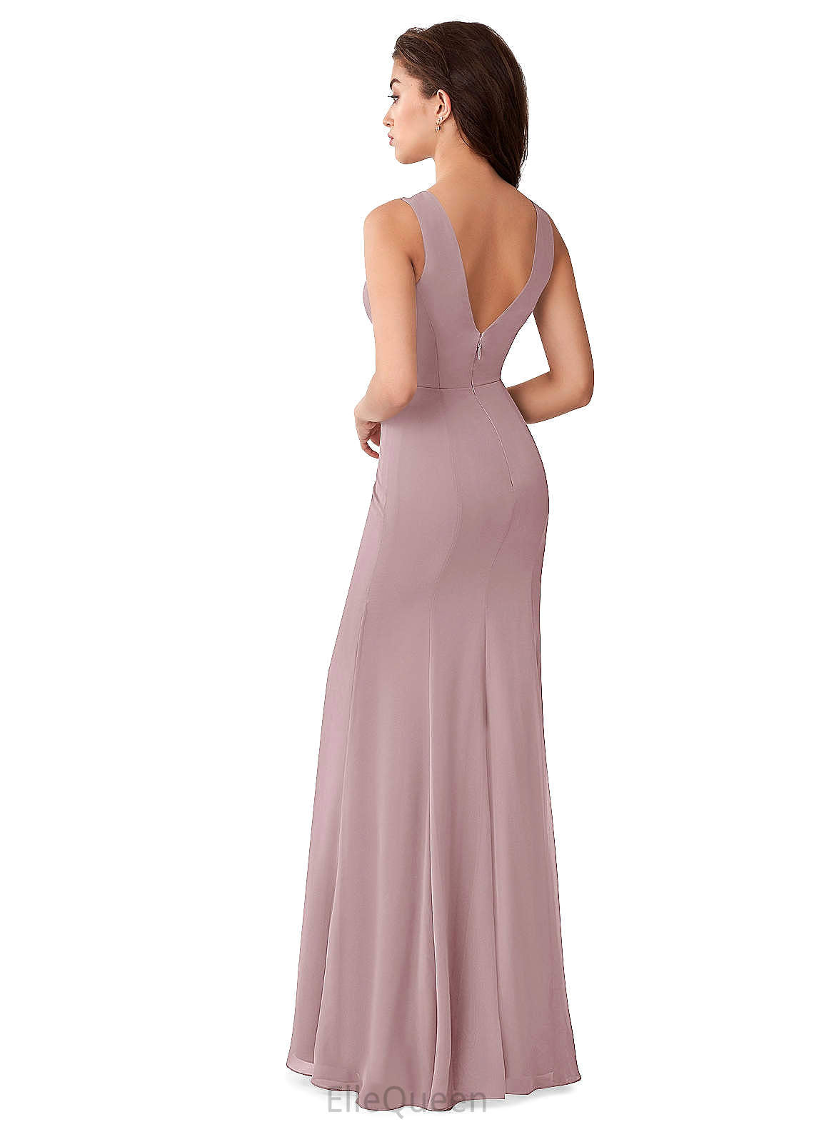 Marilyn Floor Length Sleeveless Natural Waist Straps A-Line/Princess Bridesmaid Dresses