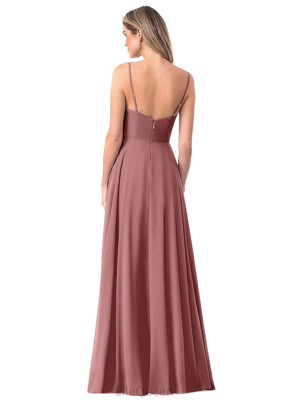 Jayleen Trumpet/Mermaid Spandex Sleeveless Natural Waist Floor Length Off The Shoulder Bridesmaid Dresses