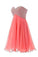 Short Mini Beaded Prom Homecoming Dresses ELF174