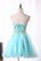 2022 A-Line Sweetheart Homecoming Dresses Short/Mini Tulle With Embroidery And Beads