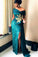 Beautiful Green Lace Long Prom Dresses, African Formal Dresses