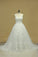 2022 A Line Spaghetti Straps Court Train Wedding Dresses Tulle With Applique And Handmade Flowers