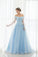 2022 Off The Shoulder Prom Dresses Tulle With Handmade Flowers A Line