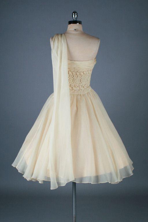 Vintage Erin Homecoming Dresses One Shoulder Organza CD15423