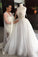 2024 Sweetheart Wedding Dresses A Line Tulle With Applique Court Train
