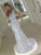 Sheath/Column Sleeveless One-Shoulder Floor-Length Ruffles Sequins Dresses