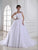 Satin Sleeveless Gown Beading One-shoulder Ball Tulle Wedding Dresses