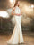 Applique Jewel Elastic Floor-Length Sheath/Column Sleeveless Woven Satin Dresses