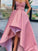 Sweetheart Satin A-Line/Princess Ruffles Sleeveless Asymmetrical Dresses