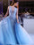 Train Sweep/Brush Ball Scoop Gown Sleeveless Applique Tulle Dresses