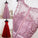 Floor-Length Scoop A-Line/Princess Sleeveless Tulle Beading Dresses