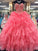 Sleeveless Ball Sweetheart Floor-Length Gown Beading Organza Dresses
