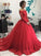 Lace Gown Sleeves Tulle Long Ball Off-the-Shoulder Court Train Dresses