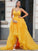 Ruffles Tulle A-Line/Princess V-neck Sleeveless Asymmetrical Dresses