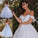 Tulle Ball Applique Gown Off-the-Shoulder Sleeveless Sweep/Brush Train Dresses