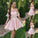 Off-the-Shoulder Lace A-Line/Princess Sleeveless Applique Short/Mini Homecoming Dresses