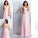 V-neck A-Line/Princess Applique Sleeveless Long Chiffon Dresses