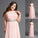 Long Sleeveless Rhinestone Chiffon A-Line/Princess One-Shoulder Plus Size Dresses