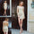 Sheath/Column Sleeves Scoop Net Long Rhinestone Short/Mini Dresses