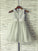 Flower A-line/Princess Sleeveless Hand-Made Scoop Long Net Dresses