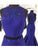 Scoop Beading Sleeveless Trumpet/Mermaid Satin Floor-Length Two Piece Dresses