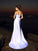 Elastic Sweetheart Long Trumpet/Mermaid Sleeveless Satin Woven Beach Wedding Dresses