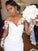 Train Long Off-the-Shoulder Court Lace Trumpet/Mermaid Applique Sleeves Wedding Dresses
