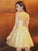 Sleeveless Applique Straps A-Line/Princess Spaghetti Tulle Short/Mini Homecoming Dresses