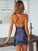 Sheath/Column Straps Sequins Spaghetti Sleeveless Short/Mini Homecoming Dresses