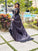 Bateau A-Line/Princess Asymmetrical Lace Satin Sleeves Long Plus Size Dresses