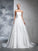 Ball Ruched Sleeveless Strapless Gown Long Satin Wedding Dresses