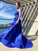 Ruffles A-Line/Princess Taffeta V-neck Sleeveless Asymmetrical Dresses