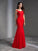 Sheath/Column Applique Sleeveless Scoop Long Lace Dresses