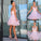 A-Line/Princess Spaghetti Sleeveless Charmeuse Straps Hand-Made Flower Short/Mini Homecoming Dresses