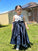 Taffeta Sleeveless Bowknot Tea-Length Scoop A-Line/Princess Flower Girl Dresses