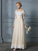 Off-the-Shoulder Lace A-Line/Princess Long Sleeves Floor-Length Tulle Wedding Dresses