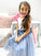 Hand-Made A-Line/Princess Scoop Flower Tulle Sleeveless Tea-Length Flower Girl Dresses