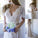 Short Sweep/Brush V-neck Sleeves Sash/Ribbon/Belt Lace A-Line/Princess Train Wedding Dresses