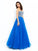 Sleeveless Sequin Sweetheart A-line/Princess Long Net Dresses